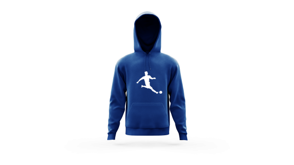 Freekick Hoodie Heren met groot logo - Afbeelding 5