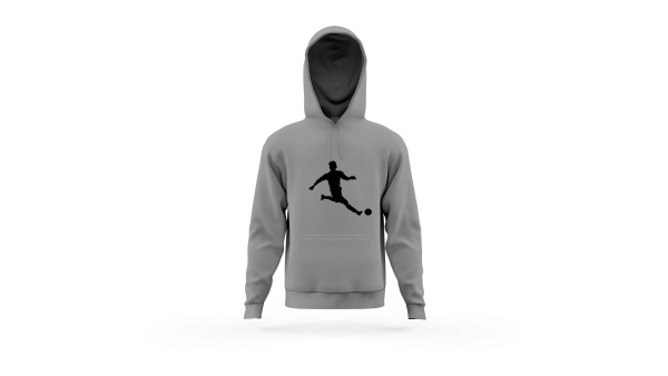 Freekick Hoodie Heren met groot logo - Afbeelding 6