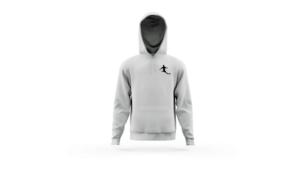 Voetbalstages Hoodie Heren met klein logo - Afbeelding 3