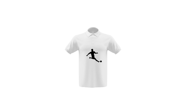 Voetbalstages Polo Heren met groot logo - Afbeelding 7