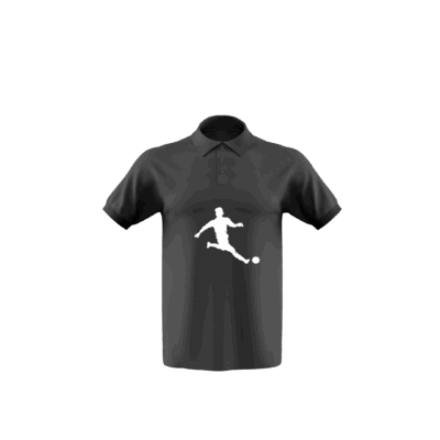 Voetbalstages Polo Heren met groot logo