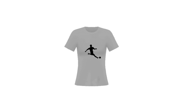 Voetbalstages T-Shirt Mama's met groot logo - Afbeelding 3