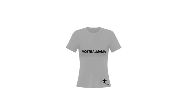 Voetbalstages T-Shirt Mama's met quote 'Voetbalmama' - Afbeelding 7