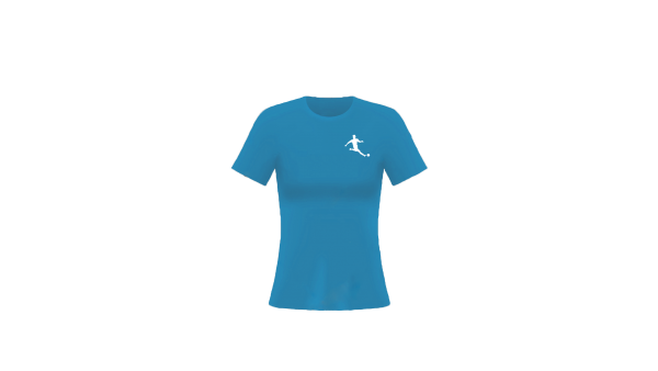 Voetbalstages T-Shirt Mama's met klein logo - Afbeelding 2