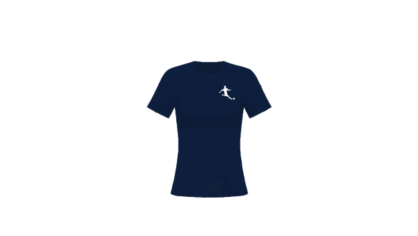 Voetbalstages T-Shirt Mama's met klein logo - Afbeelding 3