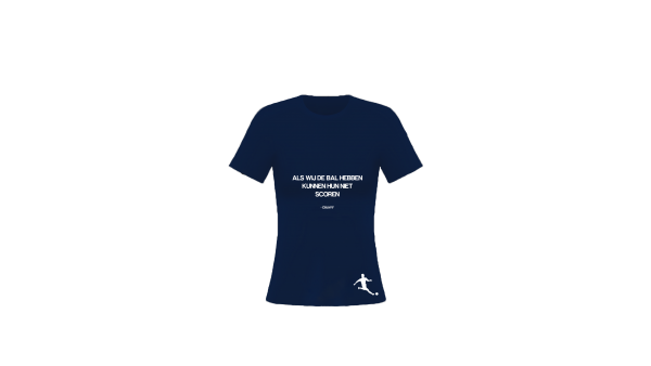 Voetbalstages T-Shirt Mama's met quote - Afbeelding 4