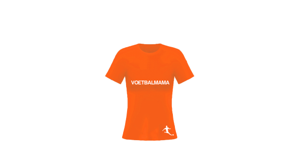 Voetbalstages T-Shirt Mama's met quote 'Voetbalmama' - Afbeelding 8