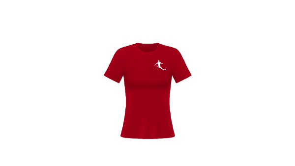 Voetbalstages T-Shirt Mama's met klein logo - Afbeelding 5
