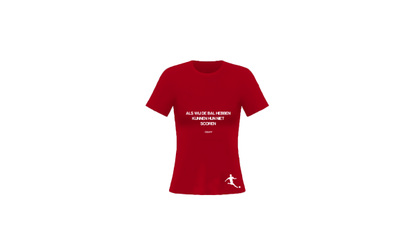 Voetbalstages T-Shirt Mama's met quote - Afbeelding 7