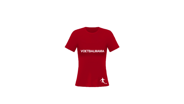 Voetbalstages T-Shirt Mama's met quote 'Voetbalmama' - Afbeelding 6