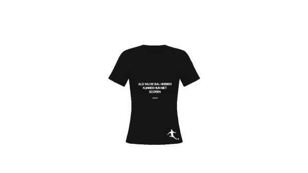 Voetbalstages T-Shirt Mama's met quote - Afbeelding 5