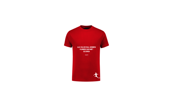 Voetbalstages T-Shirt Kids met Quote - Afbeelding 9