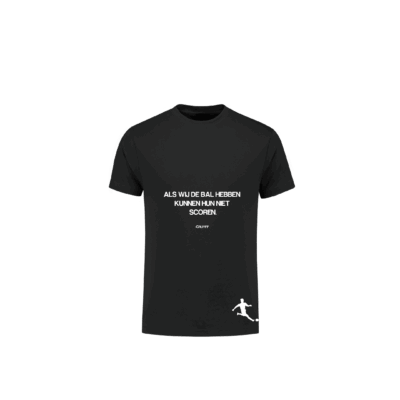 Voetbalstages T-Shirt Kids met Quote