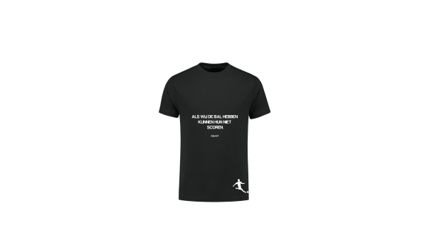 Voetbalstages T-Shirt Kids met Quote