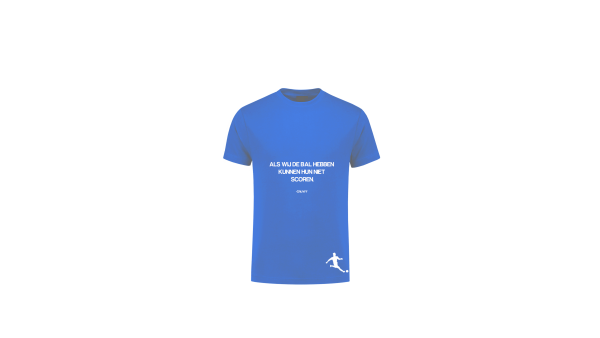 Voetbalstages T-Shirt Kids met Quote - Afbeelding 7